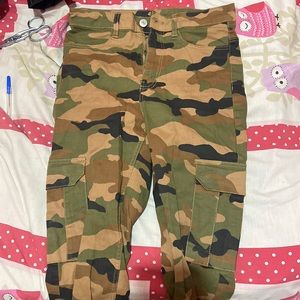 Camo Skinny Jeans